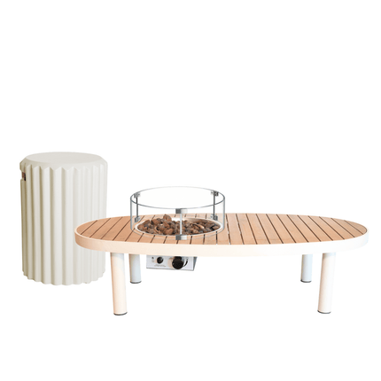 Happy Cocooning Feuertisch-Set Riviera 140 beige