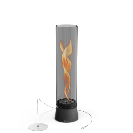 Höfats SPIN air Tischfeuerstelle -All black-1200