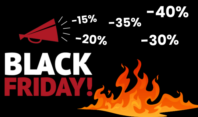 Black Week-Deals zum festlichen Ende 2023