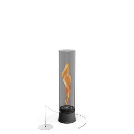 Höfats SPIN air Tischfeuer – All Black 900