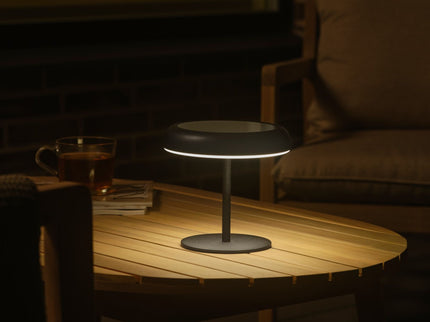Nordlux Solar-Tischleuchte Elmer LED Schwarz