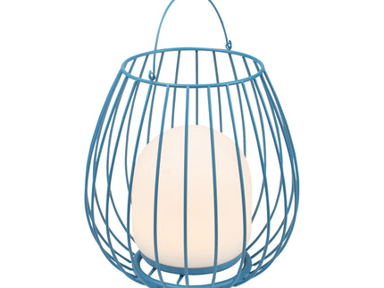 Nordlux wiederaufladbare Gartenlaterne Jim LED Blau