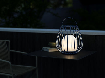 Nordlux wiederaufladbare Gartenlaterne Jim LED Blau