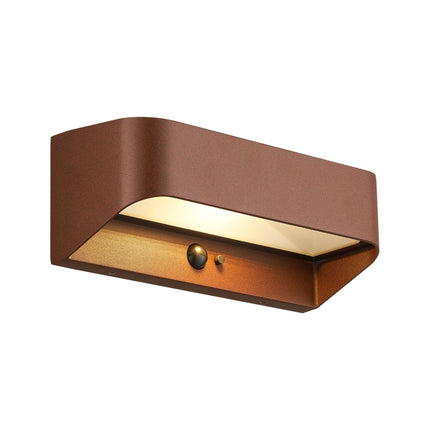 Nordlux Solar-Wandleuchte Marcellio LED Braun