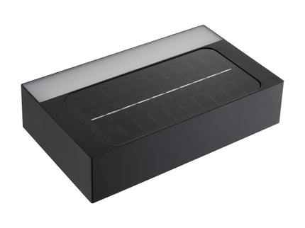 Nordlux Solar-Wandleuchte Monay Square Schwarz