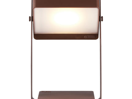 Nordlux Solar-Tischleuchte Saulio LED Braun