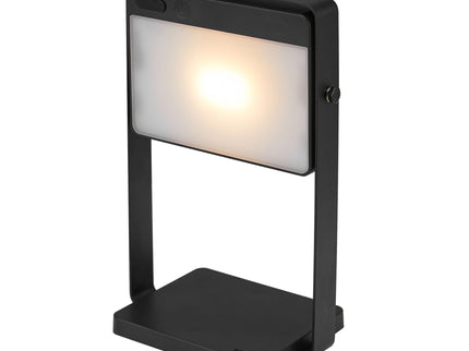 Nordlux Solar-Tischleuchte Saulio LED Schwarz
