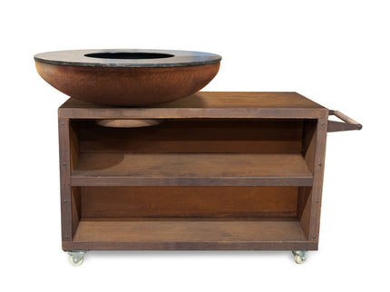 BonFeu BonBiza Island XL corten productfoto
