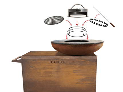 BonFeu BonBiza Island XL Corten