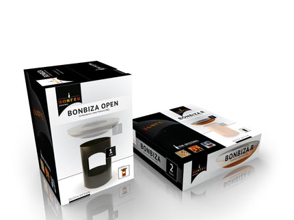 BonFeu BonBiza Offen Schwarz