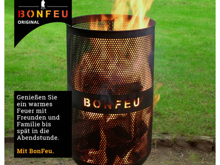 BonFeu BonVes 34 Schwarz Feuerkorb