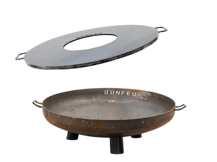 Pakketdeal BonFeu BonBowl Plus 60 + BonPlancha 60