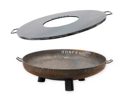 Pakketdeal BonFeu BonBowl Plus 80 + BonPlancha 80