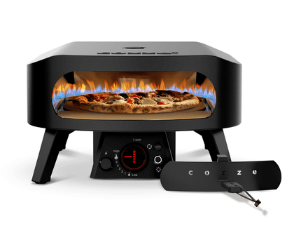 Cozze Classic ROTATE Black 13" pizzaoven op gas