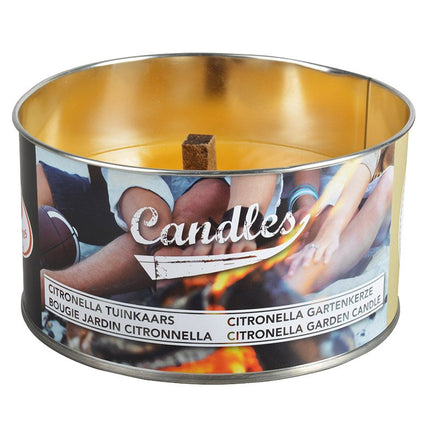 Esschert tuinkaars citronella in blik M