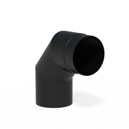 FORNO Verbindungsstücke Schwarz 90° (Ø15cm