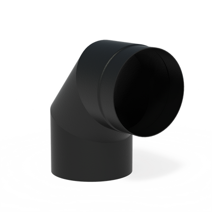 FORNO Verbindungsstücke Schwarz 90° (Ø20cm)