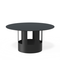 FORNO Regendach Schwarz (Ø20cm)