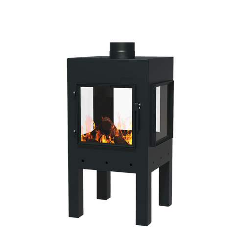 FORNO Terrassenöfen Digna XL Schwarz