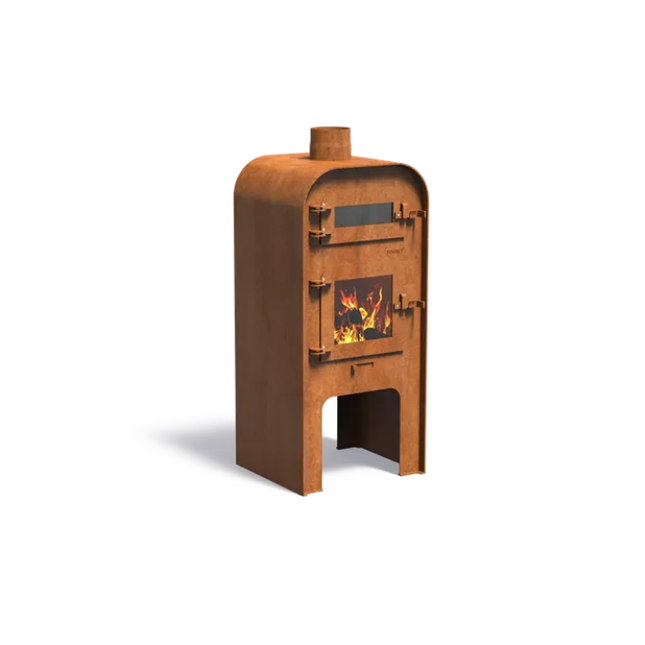FORNO Terrassenöfen Gap CortenStahl