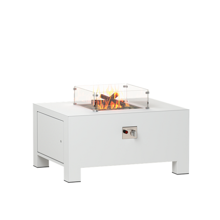 FORNO Vuurtafel Brann Aluminium Wit (1000 x 800 x 500) - VBA 2 (1000 x 800 x 500)