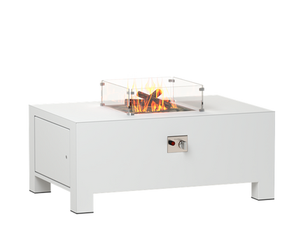 FORNO Feuertisch Brann Aluminium
