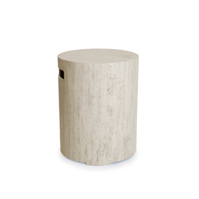 Happy Cocooning enclosure Round travertine