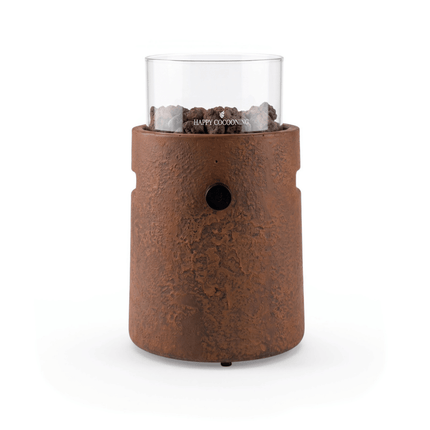 Happy Cocooning Tischfeuer Lumi Cone braun