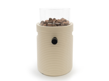 Happy Cocooning Tischfeuer Lumi Groove beige