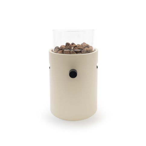 Happy Cocooning Tischfeuer Lumi Steel beige