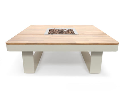 Happy Cocooning vuurtafel Horizon 95 oyster beige