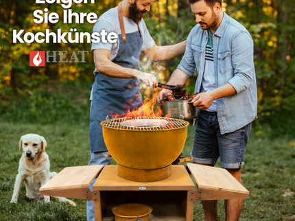 HEAT Kjok Outdoor-Küche Ø56 cm Rost