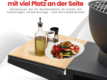 HEAT Kjok Outdoor-Küche Ø56 cm Schwarz