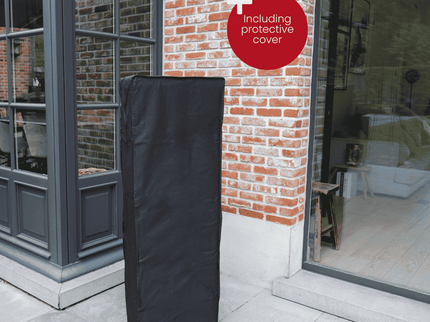 HEAT Outdoor Living Utevarme Terrassenkamin Anthrazit