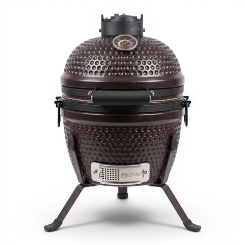 HEAT Premium Kamado Grill Fyregg 13 braun