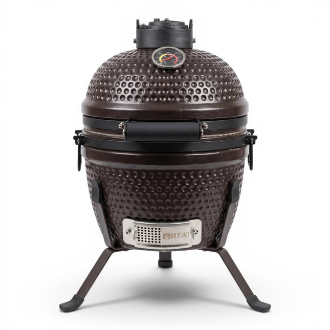 HEAT Premium Kamado Grill Fyregg 13 braun
