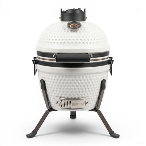 HEAT Premium Kamado Grill Fyregg 13 weiß