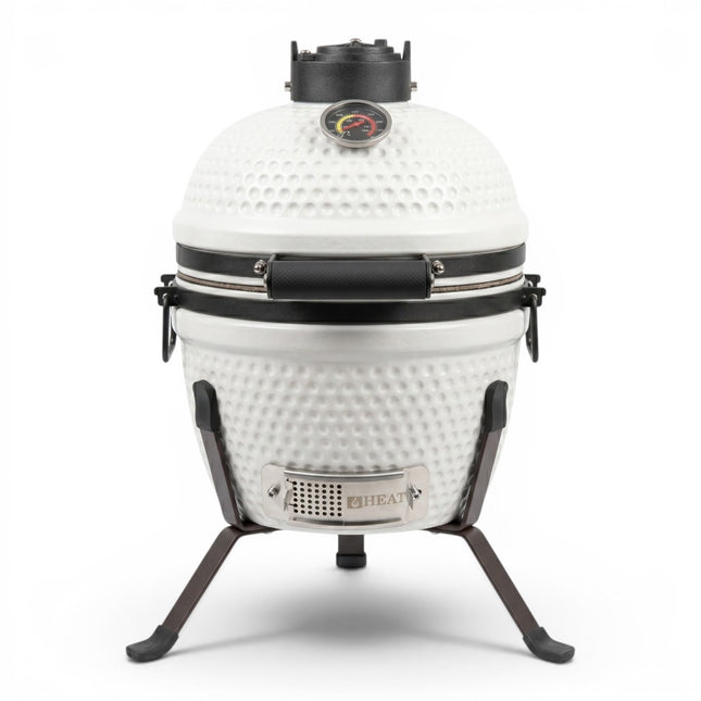 HEAT Premium Kamado Grill Fyregg 13 weiß