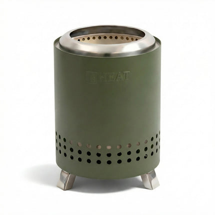 HEAT Rauchfreier Feuerkorb Rokfri Small Grün
