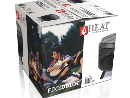 HEAT Feuertrommel mit Grill