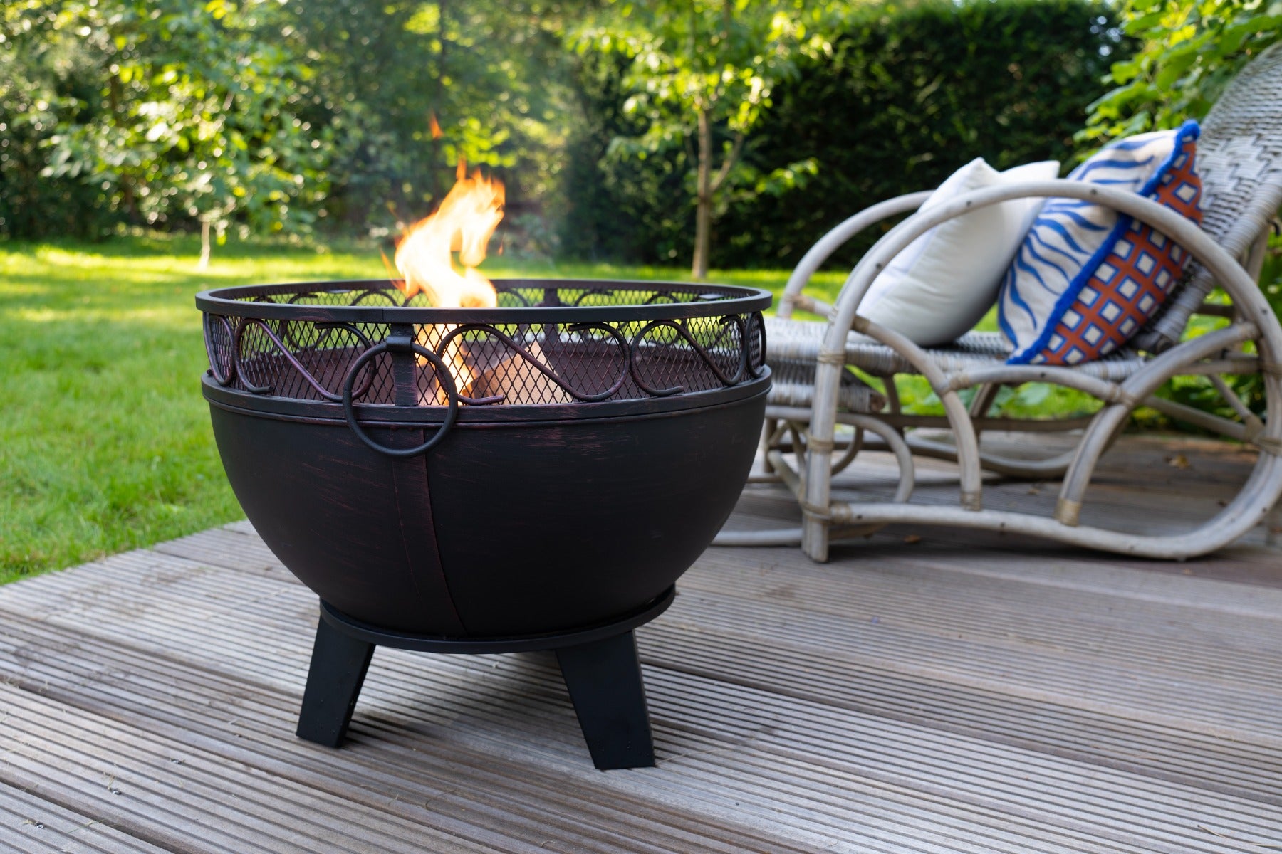 HEAT Feuerschale Boble Ø60 cm mit Funkenschutz kaufen?