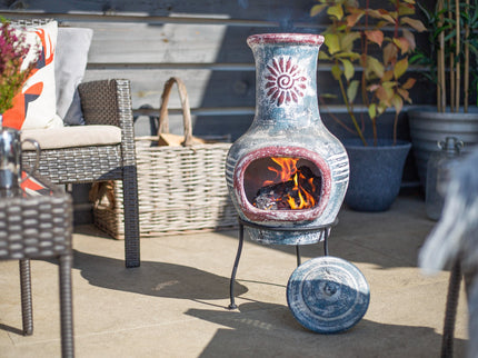 La Hacienda Swirl Small Mexikanischer Terrassenofen