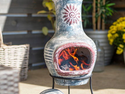 La Hacienda Swirl Small Mexikanischer Terrassenofen
