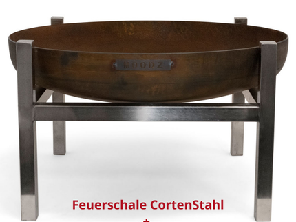 MOODZ Untergestell Square 80 cm Edelstahl