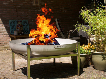 MOODZ vuurschaal RVS 100 cm