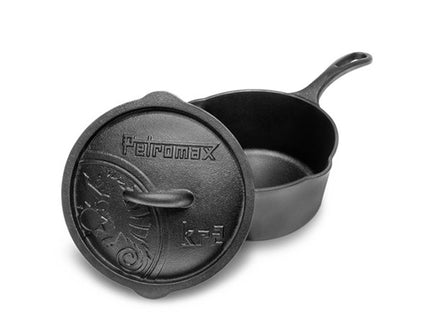 Petromax Gusseisen Kochtopf mit Deckel-1L