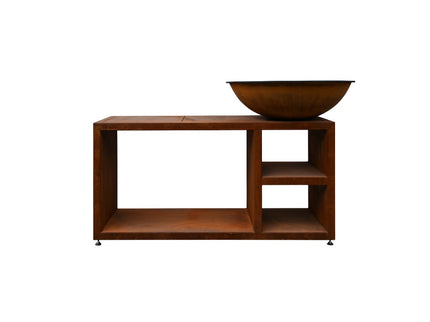 Quoco PIATTO TAVOLO Corten Medium