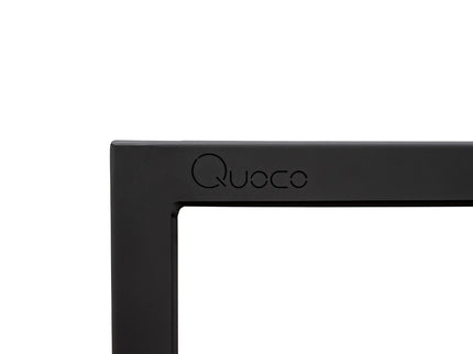Quoco PIATTO Tavolo Donkergrijs