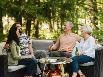 Solo Stove Warmtereflector voor Vuurkorf Bonfire sfeerfoto