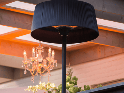 Sunred Artix SB Stehende Terrassenheizung 2100 Schwarz
